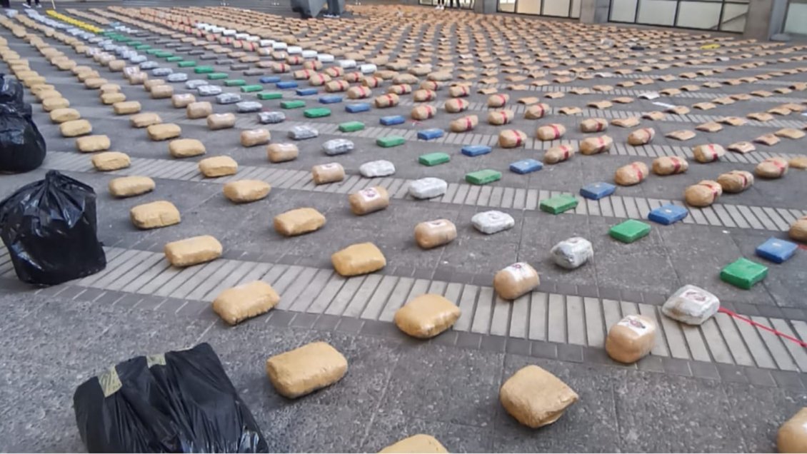 Decomisan más de 900 kilos de drogas en dos puntos de acopio en Alto